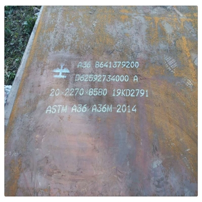 試料 US 1/kg Q345 熱巻き炭素鋼板 ASTM A36 建築用鋼板