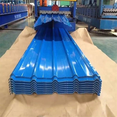 ASTM AISI SGCC Dx51d Dx52D 0.12-6mm 赤 青 全硬色 亜鉛 金属 角質 屋根板 角質 鋼 屋根板