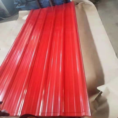 5-25m 0.1mm-1.2mm のアルツィンクで覆われたゴロゴロ屋根シート