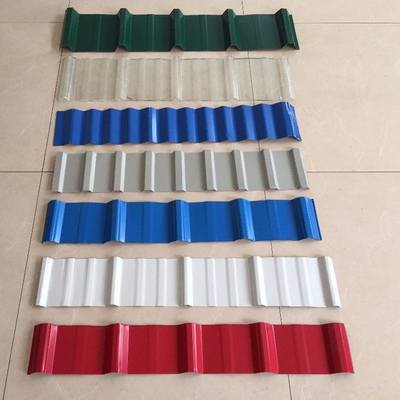 ASA UPVC トラペゾイド 波紋型 プラスチック ガルバネス 屋根板
