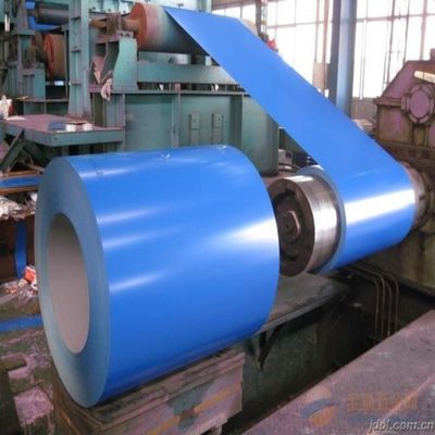 塗装された表面 0.12mm-0.6mm 供給プライム プリペイント 鋼コイル ロール PPGL PPGI コイル