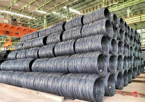 ホットロールワイヤストッド 65Mn Q195 Q235 SAE1006b SAE1008b SAE1010b SAE1012b 建設用