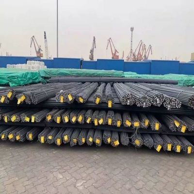 6mm-32mm HRB400 HRB500 Gr60 建築用熱巻き炭素鋼筋リバー