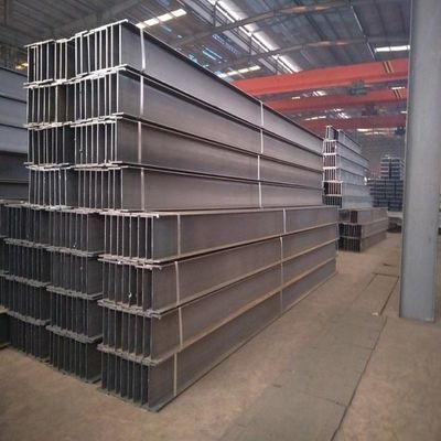 オーダーメイド長さ Q235 ASTM A36 優れた負荷容量のための炭素鋼Hビーム