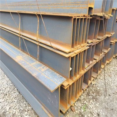 6m 長さ カスタマイズ 中国市場 ASTM A36 スチール H ビーム / kg カスタマイズされた要求