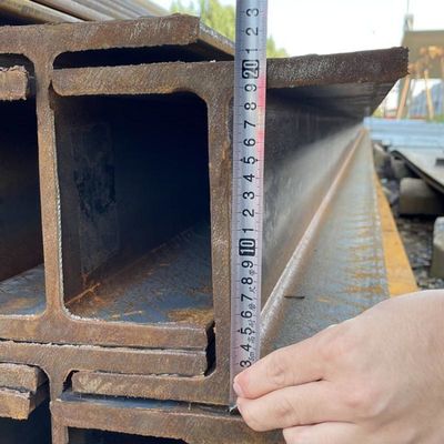 RoHS認証Q235 ホットロール鋼筋柱 Hbeam プリファブリックガーデン支柱壁