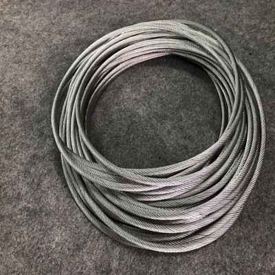 1% 許容量 ローブボート用 鋼鉄線ロープ 合金性のない耐着性