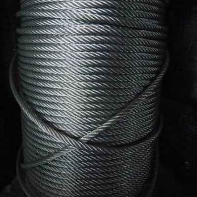 6X19 8X19 9X19 FC Iwrc エレベーター用の鉄鋼ワイヤロープ 8-16mm エン12385-5 振付