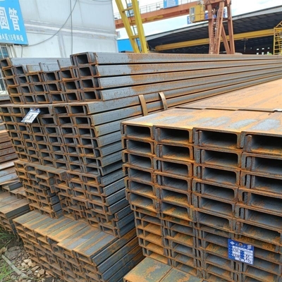 ホットローリング ガルバン化 Q235B Uチャネル鋼 定番幅40~550mm