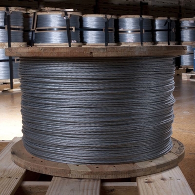 ISO9001 電力を供給する鋼鉄線糸 ロール内 体重 500kg-4t