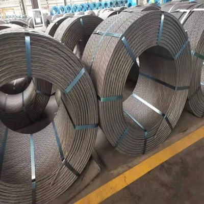ISO9001 電力を供給する鋼鉄線糸 ロール内 体重 500kg-4t