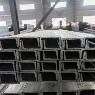 BS 標準 5-12m 長さ ASTM A36 工業用鉄鋼Cチャネル