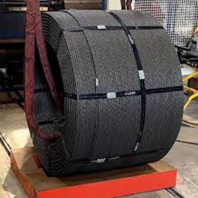 高張力プレストレスのコンクリートストランド 12.7mm ASTM標準オイル鋼鉄ワイヤロープ