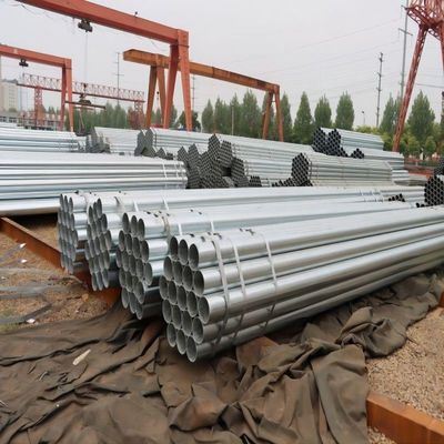 24 時間 オンライン 設置 ガイド 建設用熱DIPガルバン化丸型鋼管