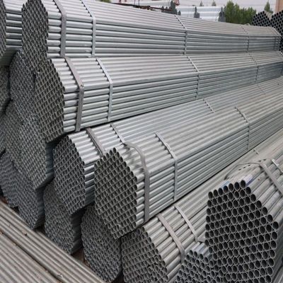 ホットDIP Giシームレスガルバン化丸い鋼管 ASTM A106 Sch 40 ERW Gi鉄管フォブ