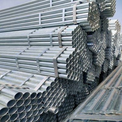 ホットDIP Giシームレスガルバン化丸い鋼管 ASTM A106 Sch 40 ERW Gi鉄管フォブ