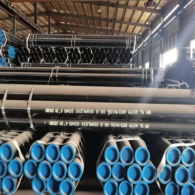 ASTM A53 A106 API 5L Gr. B 24時間オンライン設置のためのシームレス炭素鋼管