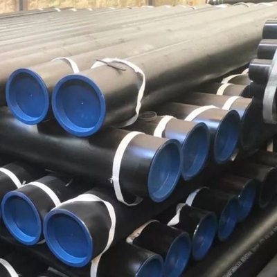 API 5L ASTM A53 ASTM A106 Sch 40 石油・ガスパイプライン FOB用の熱巻き炭素鋼管