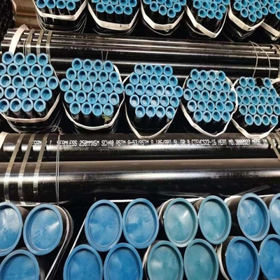 ASTM A106/API 5L/ASTM A53 石油・ガスパイプライン用シームレスカーボン鋼管B級 CFR用語