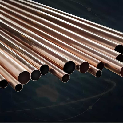 ASTM B280 標準 赤銅管 0.1mm-60mm 厚さ 工業用