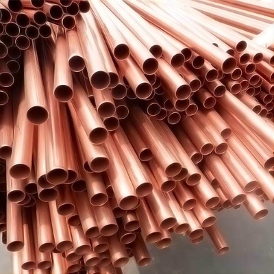 ASTM B280 標準 赤銅管 0.1mm-60mm 厚さ 工業用